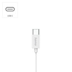 HAMA Headphones "Season II" USB-C, in-ear, microphone, kink protection, white