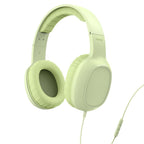 HAMA Headphones with Microphone "Fun C", USB-C, single-sided cable guide, green