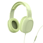 HAMA Headphones with Microphone "Fun C", USB-C, single-sided cable guide, green