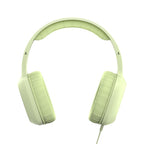 HAMA Headphones with Microphone "Fun C", USB-C, single-sided cable guide, green