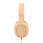 HAMA Headphones with microphone "Fun C", USB-C, single-sided cable guide, Orange