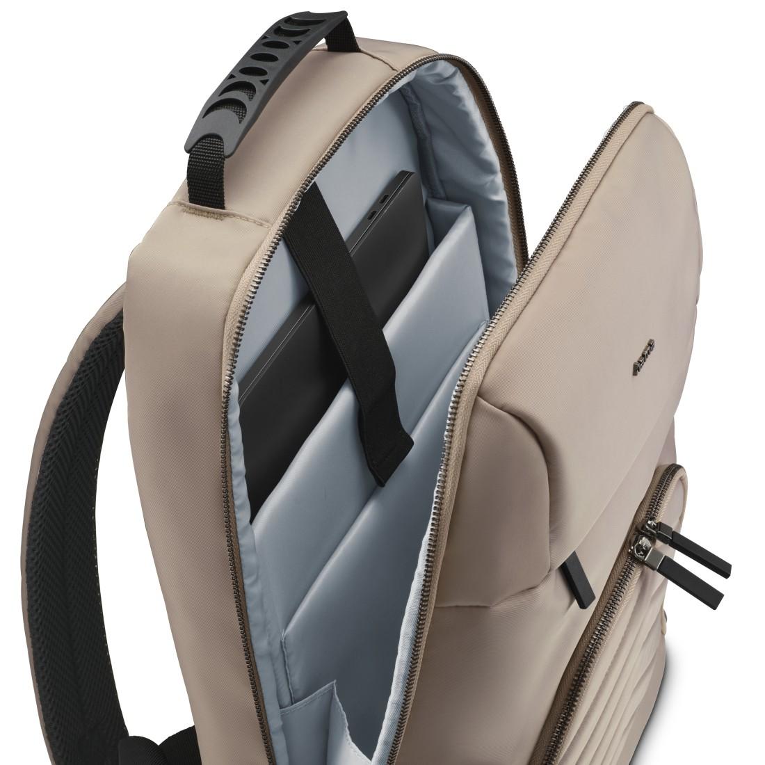 HAMA Раница за лаптоп "Premium Lightweight", до 41 см (16,2"), бежов