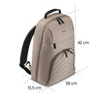 HAMA Laptop Backpack "Premium Lightweight", up to 41 cm (16.2"), beige