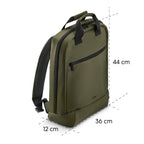 HAMA Раница за лаптоп "Ultra Lightweight", до 41 см (16,2"), зелена