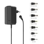 HAMA Universal Power Supply, adjustable, 1500mA, 24W, max. 24V, 7 adapters