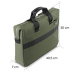 HAMA Laptop Bag "Ultimate", 34 - 36 cm (13.3" - 14.1"), Green