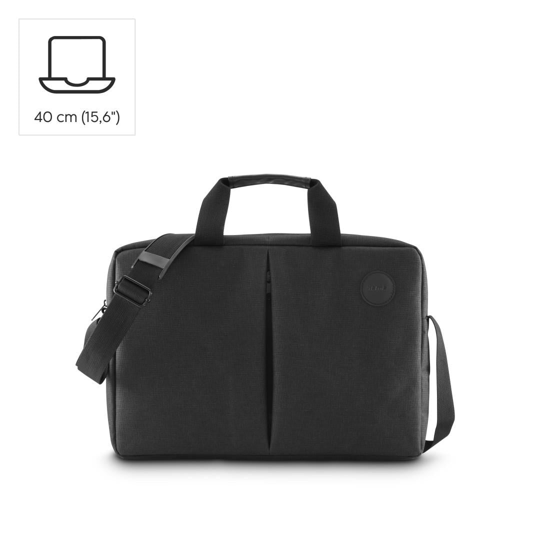 Чанта за лаптоп Hama "Genua", до 40 см (15.6"), черна