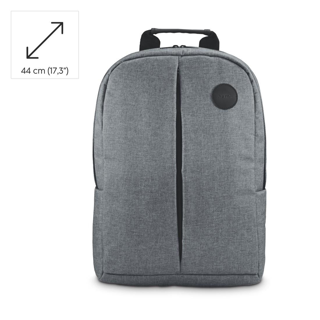 HAMA Раница за лаптоп "Genua", до 44 cm (17.3”), сиво