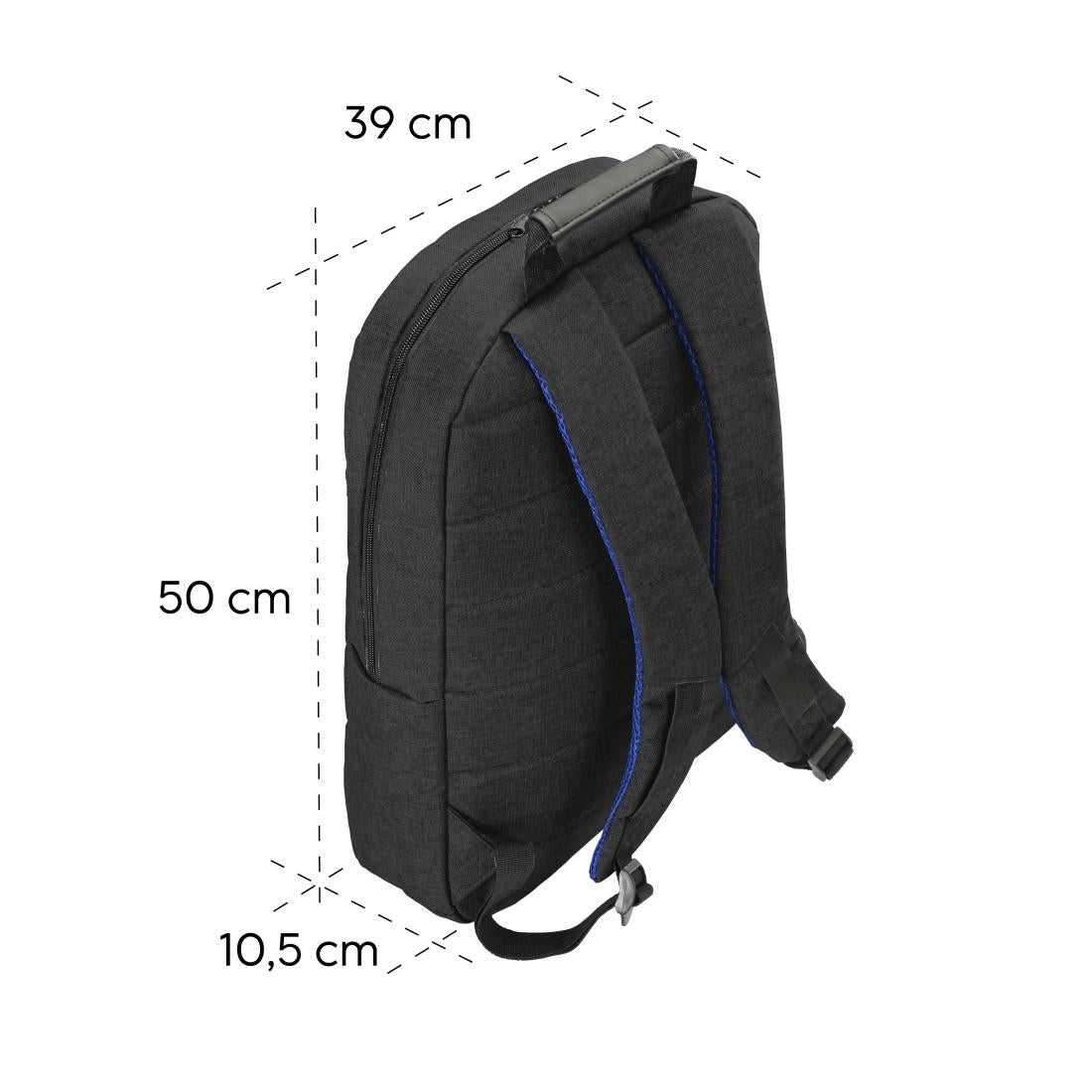 HAMA Раница за лаптоп "Genua", до 44 cm (17.3”), черно
