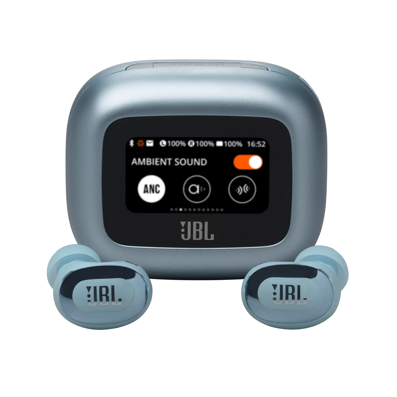 Блутут слушалки-тапи JBL Live Buds 3 - Син