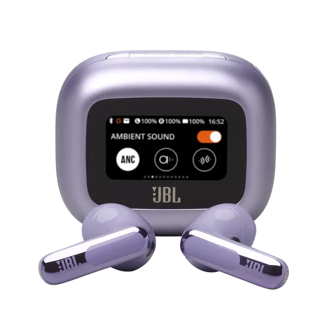 Блутут слушалки-тапи JBL Live Flex 3 - Лилав
