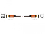 Cable Delock High Speed, HDMI male - HDMI male, 48 Gbit/s, 8K 60 Hz, 1 m