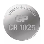 Lithium Button Battery GP CR1025 3V, 1 pc in blister /price for 1 pc./