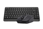 A4TECH FG1112 Keyboard and Mouse Set, Black