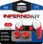 Kontrolfreek Performance Inferno Kit PS5 Accessory with Replaceable Buttons and Grips for DualSense