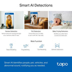 TP-Link Tapo C220 Pan/Tilt Home Security WiFi Camera