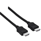 HAMA 205001 Cable, HDMI male - HDMI male, 10.2 Gbit/s, 1080p, 3 m, Shielded, Black