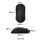 Gaming wireless mouse ZOWIE U2-DW 4K, 2.4G, Black