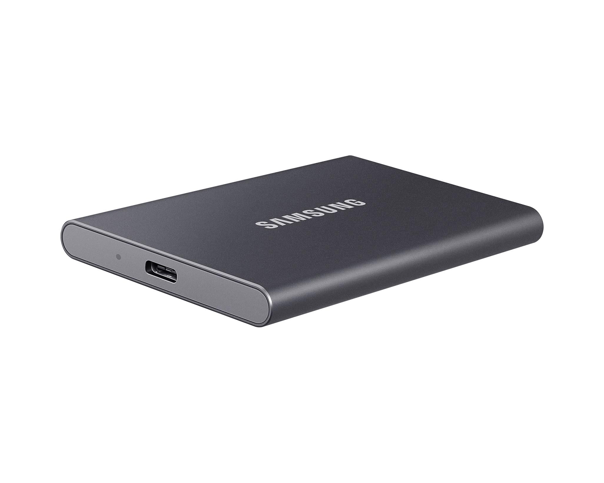 Външен SSD Samsung T7 Titan Grey 2000GB