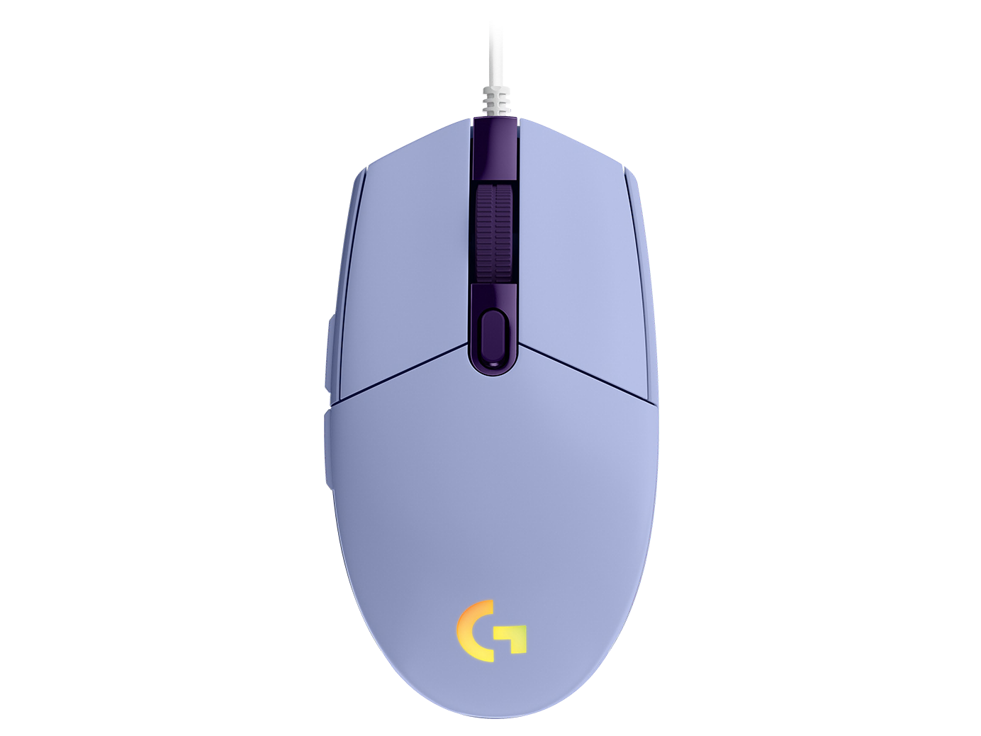 Gaming Mouse Logitech G102 LightSync, RGB, Optical, Wired, USB, Purple
