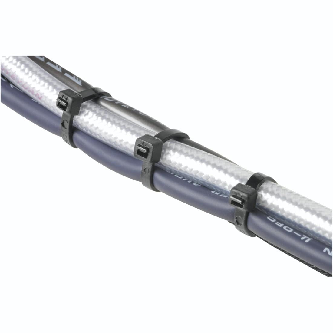 Кабелни връзки черни,100 / 150 / 200 mm, 150 броя, 221002