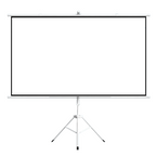 ESTILLO 244 x 183 cm, 120", white with black frame, 4:3, 11 kg Tripod Screen
