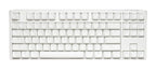Ducky One 3 Pure White TKL Hotswap Cherry MX Clear Mechanical Gaming Keyboard, RGB, PBT Keycaps