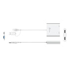 j5create JCA365 USB-C to Dual HDMI Adapter