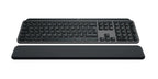 Logitech MX Keys S Keyboard, Bluetooth, Illuminated, Wrist Rest, Black