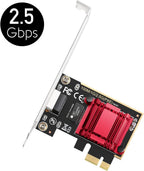 Network Card Cudy PE25, PCIe, 10 Mbps/ 100 Mbps/ 1 Gbps/ 2.5 Gbps