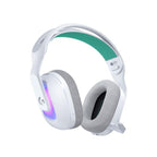 Logitech G522 Lightspeed Wireless RGB Gaming Headset, Microphone, White