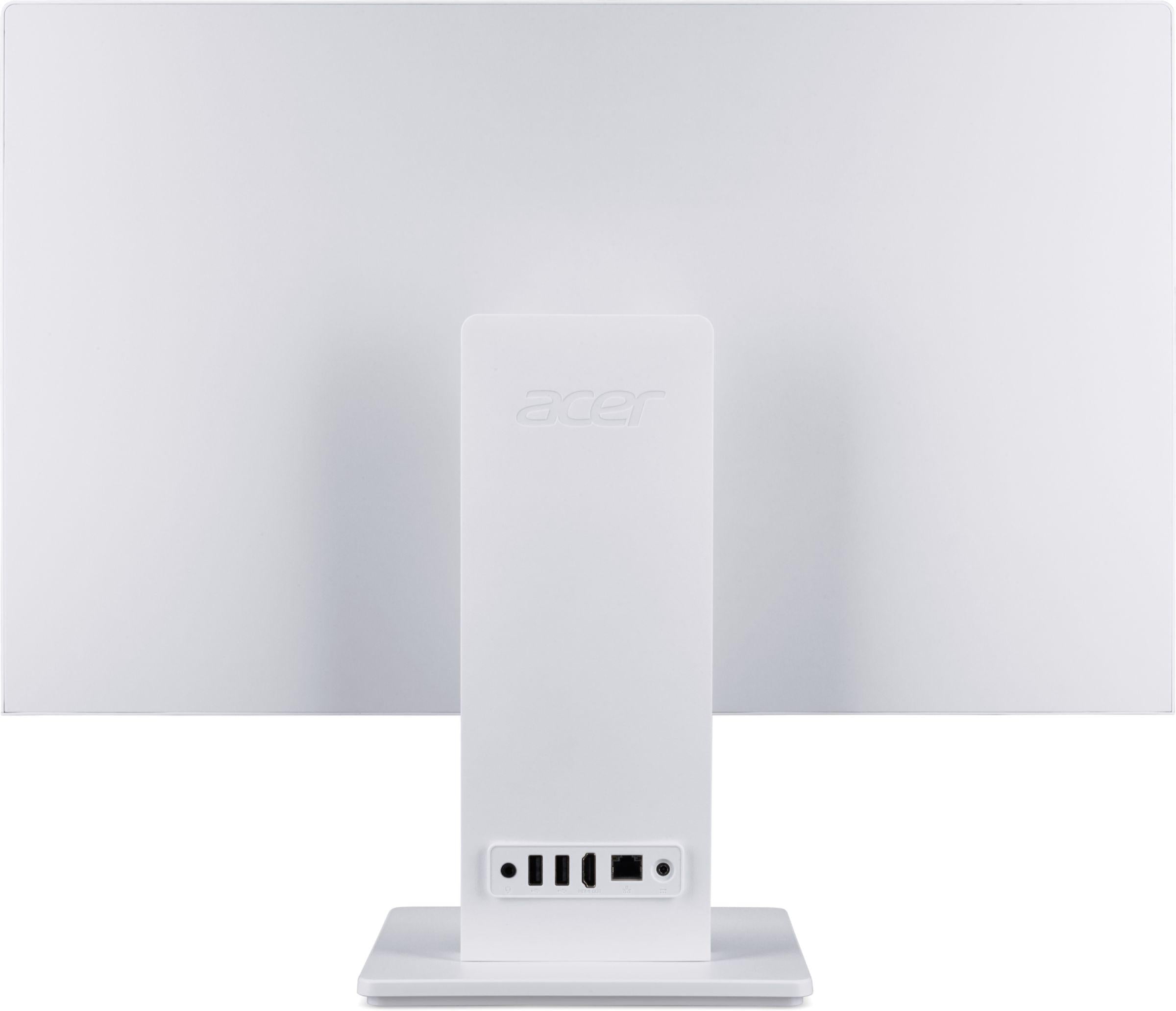 Kомпютър All-in-One Acer Aspire S27B DQ.BSVEX.002 - 27" inch IPS FHD(1920x1080) Intel Core 5 115U, 16GB DDR5, 512 GB SSD - Бял