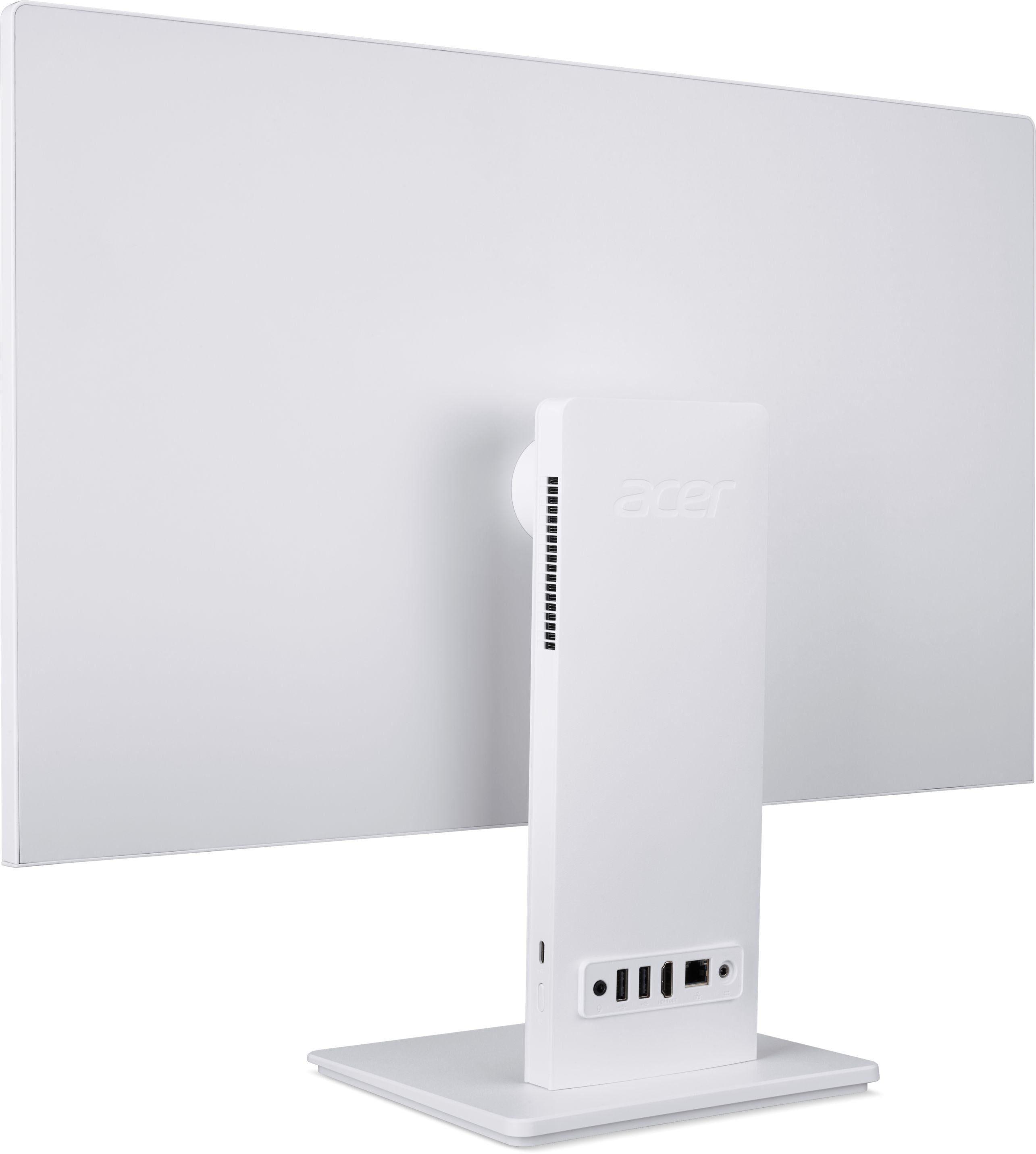 Kомпютър All-in-One Acer Aspire S27B DQ.BSVEX.002 - 27" inch IPS FHD(1920x1080) Intel Core 5 115U, 16GB DDR5, 512 GB SSD - Бял