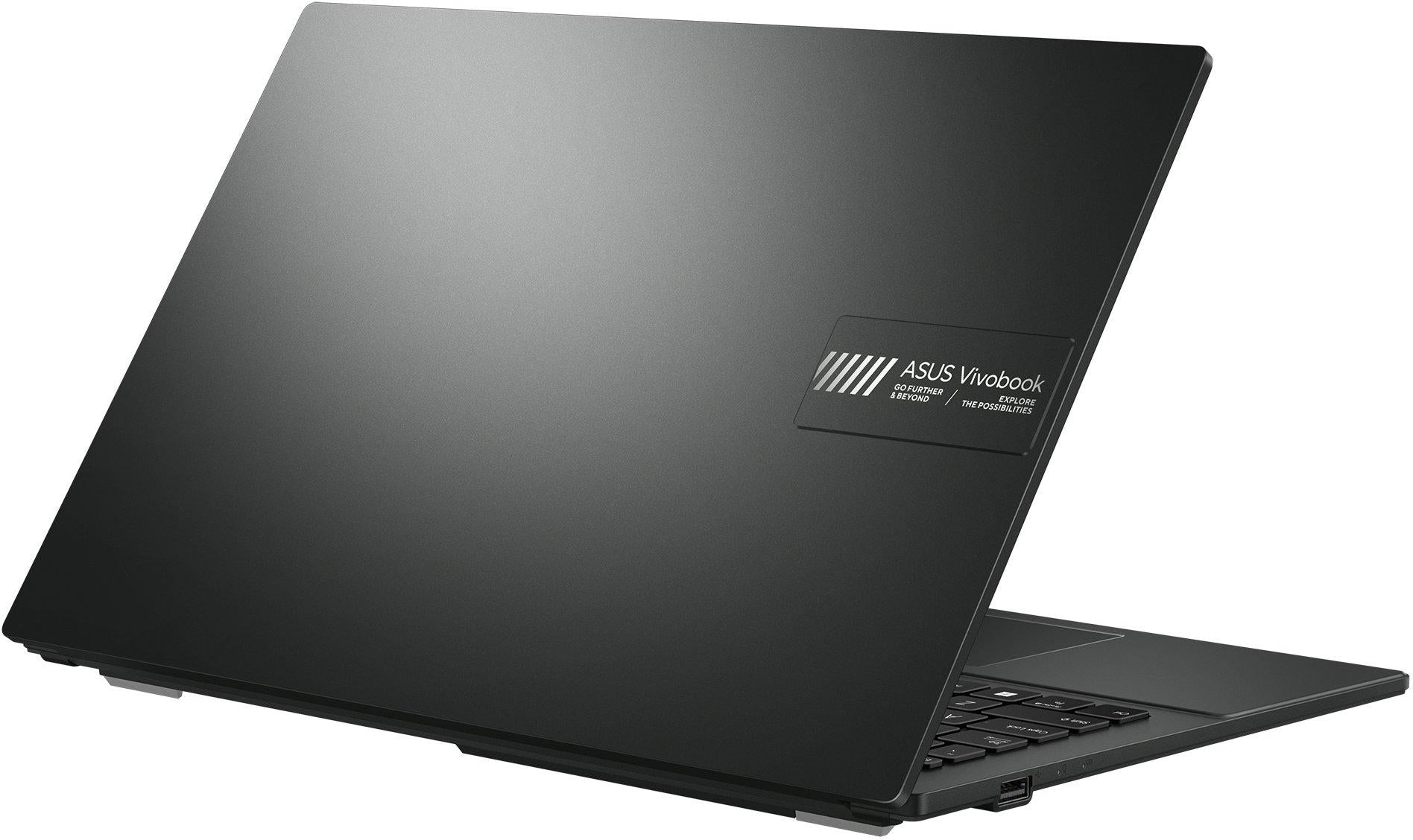 Лаптоп ASUS Vivobook Go 15 E1504FA-BQ2786NA - 15.6" IPS FullHD, AMD Ryzen 5 40, 16GB LPDDR5, 512GB SSD - Черен