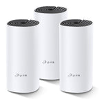 TP-Link Deco M4 AC1200 Whole Home Mesh Wi-Fi System, 2.4/5 GHz, 300 - 867 Mbps, Gigabit, 3-pack