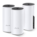 TP-Link Deco M4 AC1200 Whole Home Mesh Wi-Fi System, 2.4/5 GHz, 300 - 867 Mbps, Gigabit, 3-pack