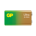 Alkaline Battery GP ULTRA 6LF22 /6LR61, 9V, 1 pc., 1604AU21-SB1