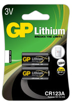 Battery Lithium Photo GP CR-123 3V
