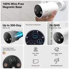 TP-Link Tapo C425 Outdoor/Indoor WiFi Security Camera, 4-Pack