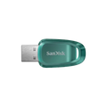 SanDisk Флаш памет Ultra ECO  64GB, USB 3.2 100 MB/s , зелена