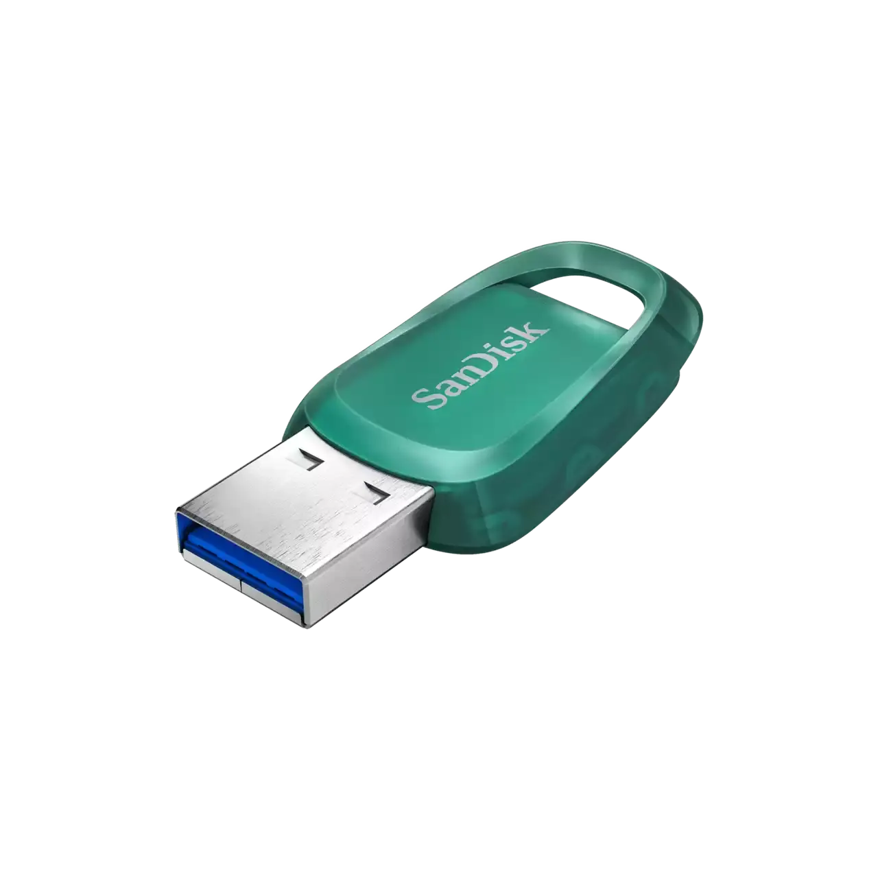 SanDisk Флаш памет Ultra ECO  64GB, USB 3.2 100 MB/s , зелена