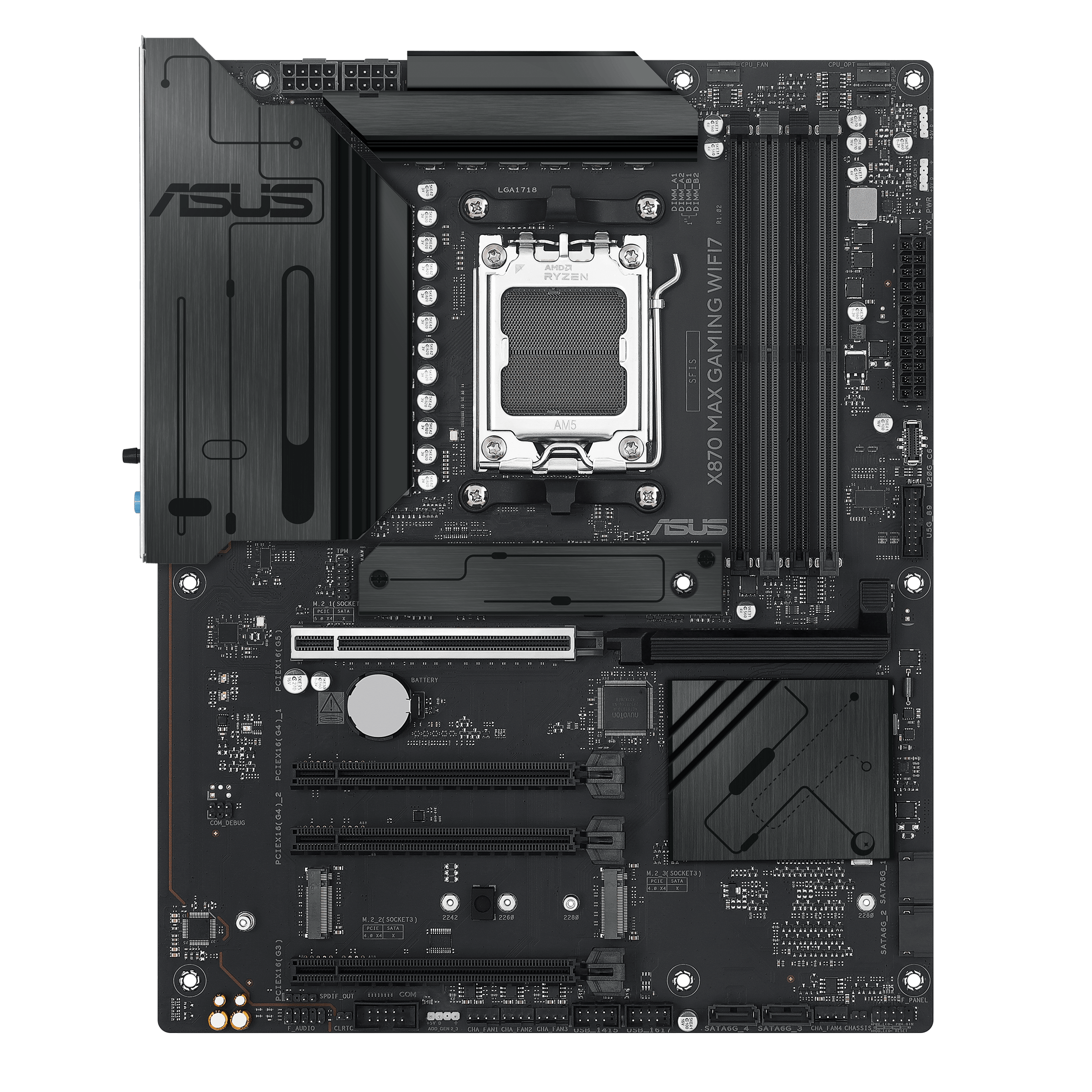ASUS X870 MAX GAMING WiFi7 AM5 DDR5 Motherboard