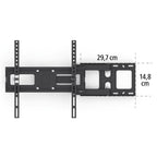 Hama Fullmotion TV Wall Mount, 32-65", Adjustable, Black