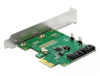 Delock, PCI Express x1 to 2 Port SATA, RAID card