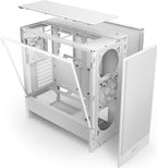 NZXT H5 Flow 2024 White, Mid-Tower Case