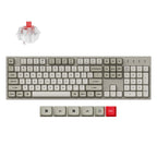 Keychron C2 Pro 8K QMK Mechanical Gaming Keyboard - Super Red Switch, Full Size