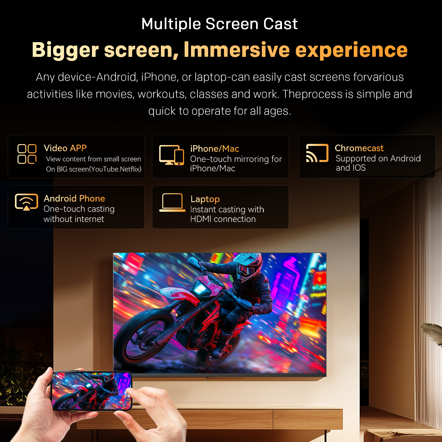 METZ Телевизор 40MTF6000Z 40" FullHD, LED TV, черен