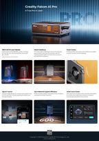 Машина за лазерно гравиране Creality Falcon A1 Pro 20W