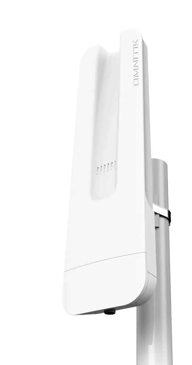 Безжичен Access Point MikroTik OmniTik PoE ac, За открито, 5 × 10/100/1000 Mbps