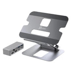 Laptop Stand with Docking Station j5create JTS427, up to 16", USB-C, HDMI, 4K